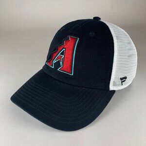 Arizona Diamondbacks MLB Black White Fanatics Relaxed Fit Strapback Adjustable H